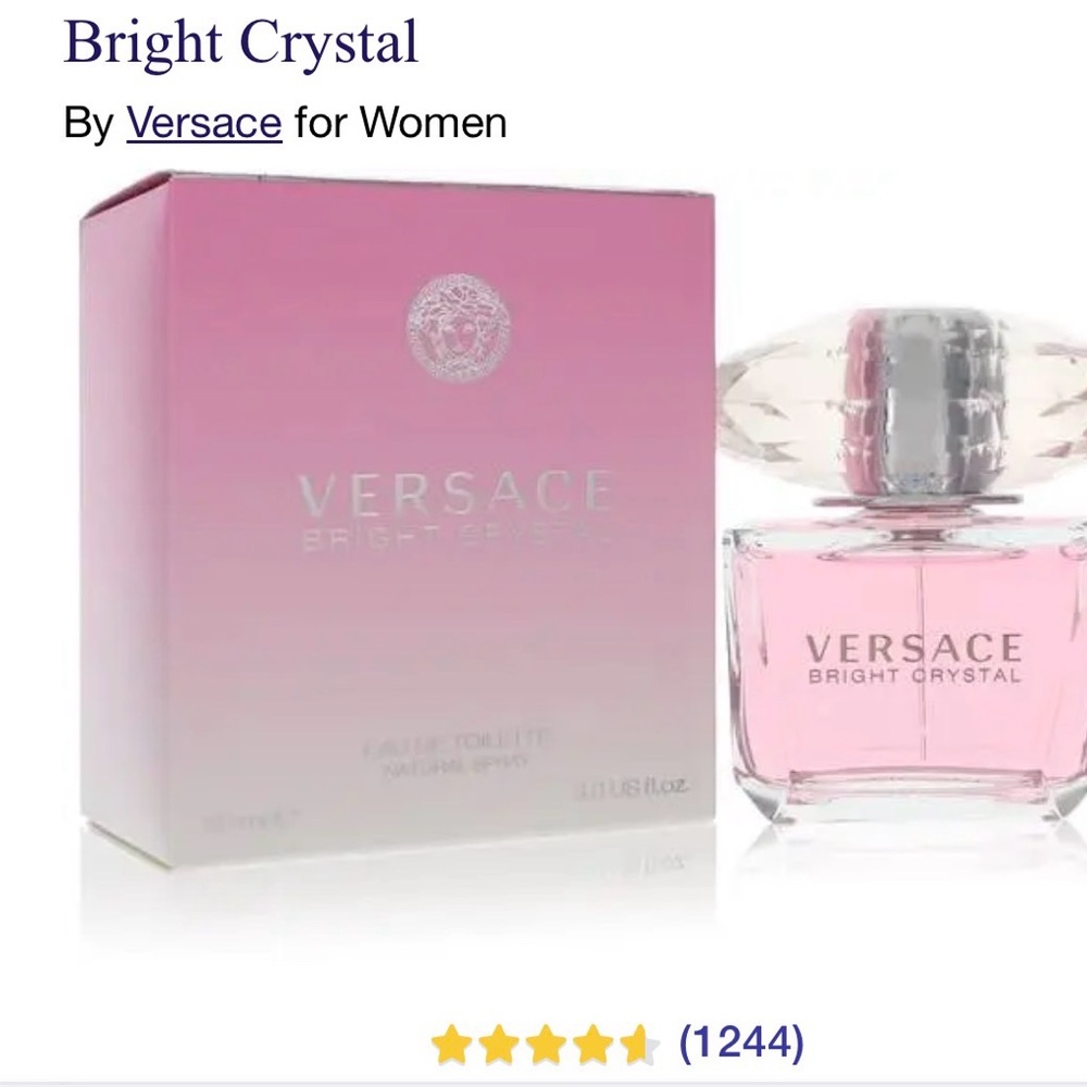 Versace Bright Crystal in Pink and Clear